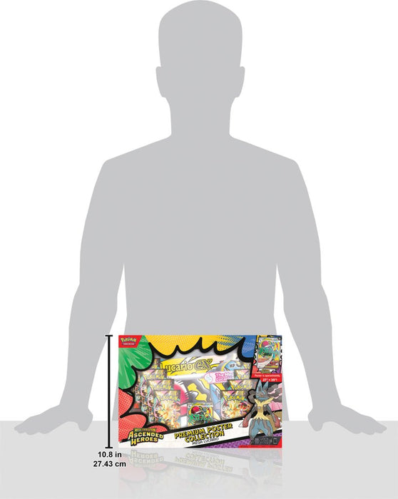 Pokemon - TCG - Ascended Heroes Premium Poster Collection—Mega Lucario ex