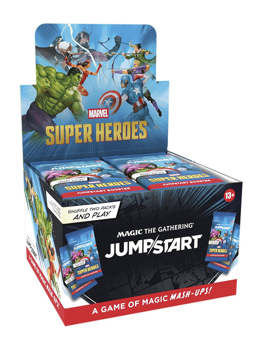Play Once Marvel Super Heroes Jumpstart Booster Box