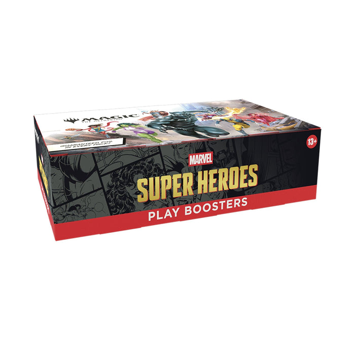 Magic the Gathering Marvel Super Heroes Play Once Booster Box