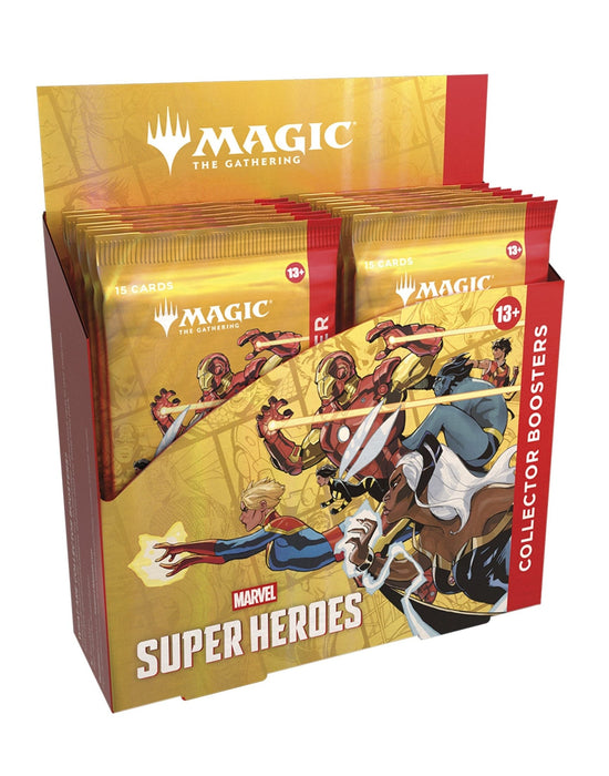 Play Once Marvel Super Heroes Collector Booster Box