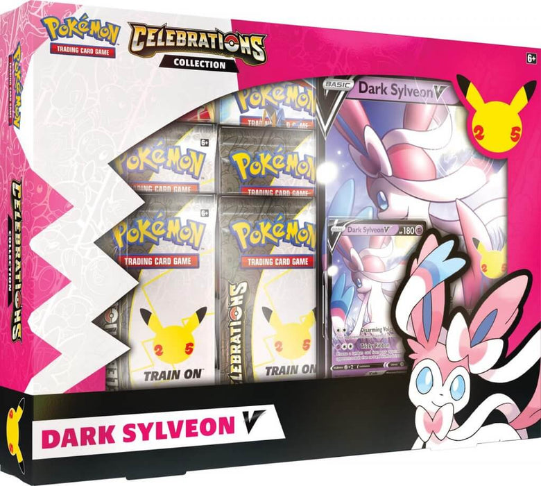 Pokemon - TCG - Celebrations Collection — Lance’s Charizard V | Dark Sylveon V