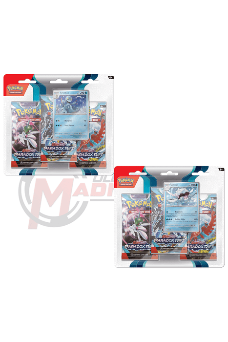 Pokemon - TCG - Paradox Rift Three Pack Booster Blister