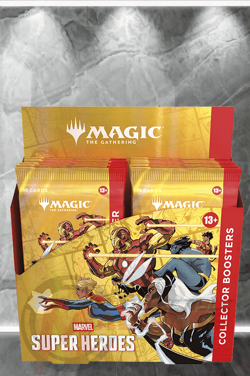 Play Once Marvel Super Heroes Collector Booster Box