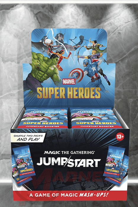 Play Once Marvel Super Heroes Jumpstart Booster Box