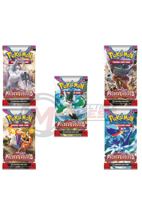 Pokemon - TCG - Paldea Evolved Booster Pack Options