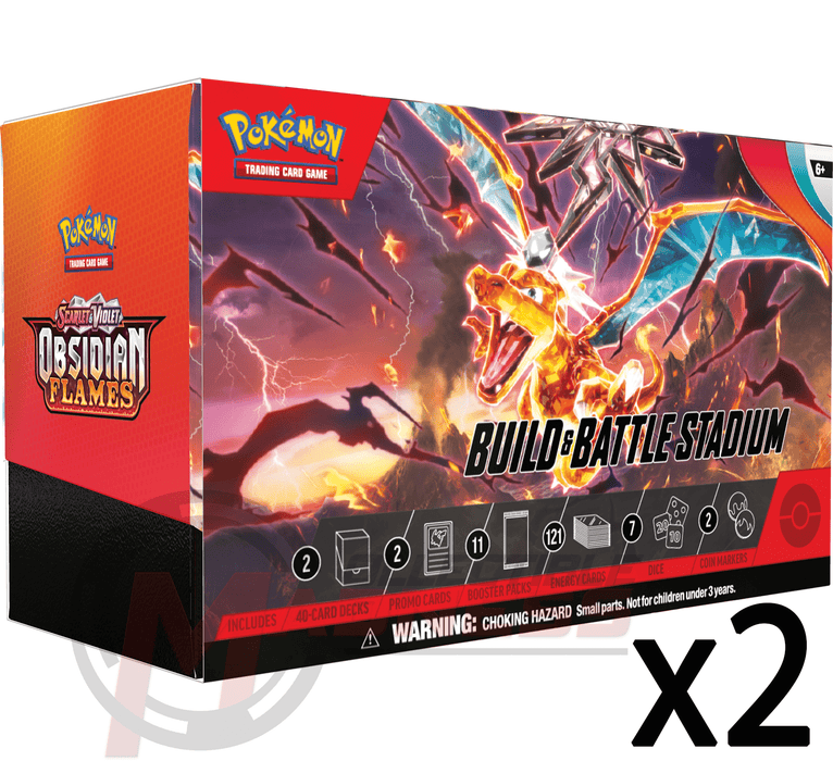 Pokemon - TCG - Obsidian Flames Build & Battle Stadium