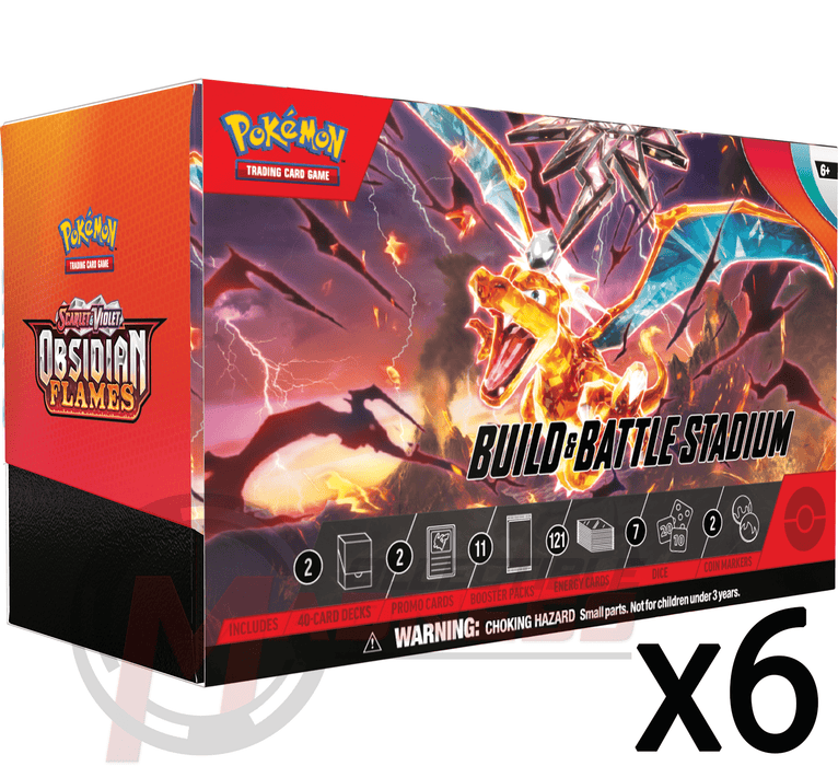 Pokemon - TCG - Obsidian Flames Build & Battle Stadium