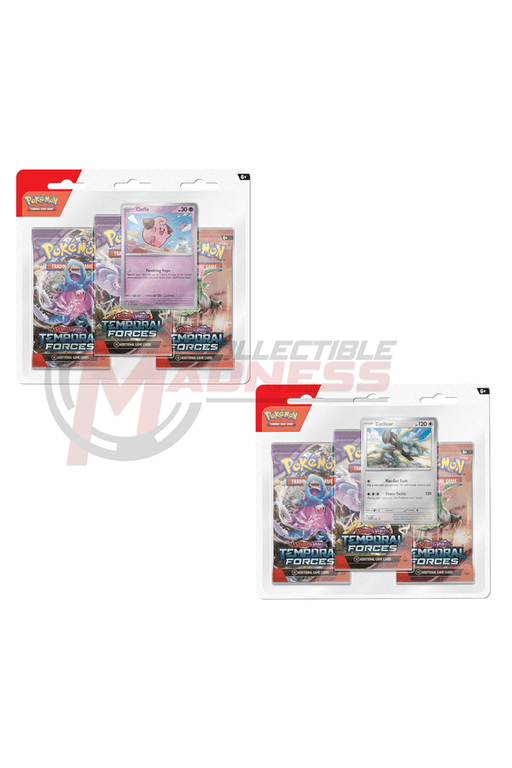 Pokemon - TCG - Temporal Forces Three Pack Booster Blister