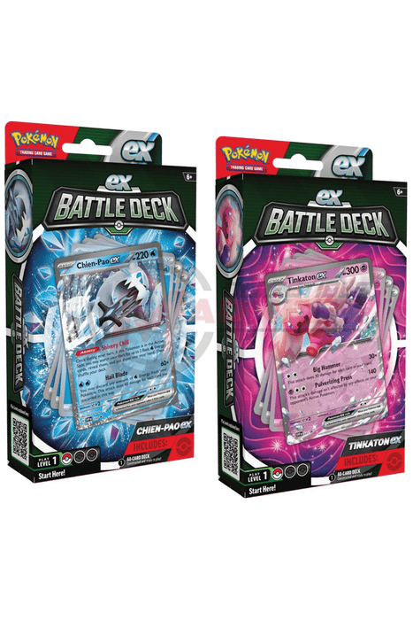 Pokemon - TCG - Chien-Pao & Tinkaton ex Battle Deck