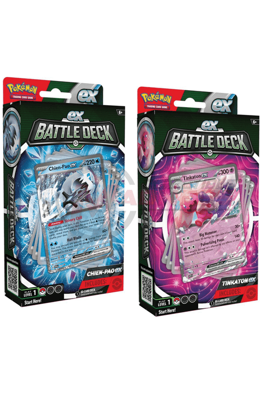 Pokemon - TCG - Chien-Pao & Tinkaton ex Battle Deck