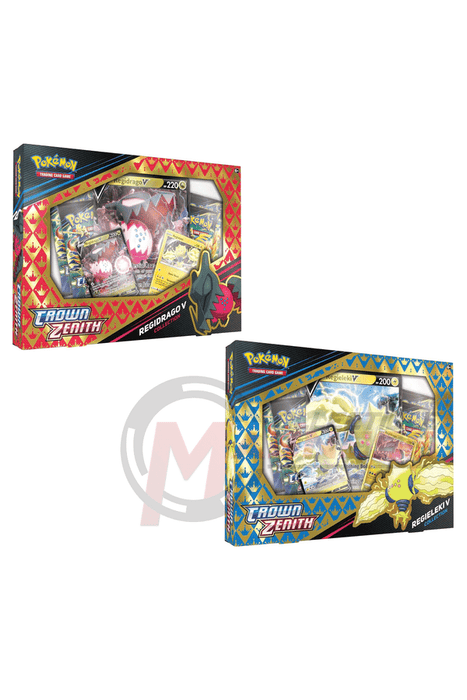 Pokemon - TCG - Crown Zenith Regidrago/Regieleki V Box