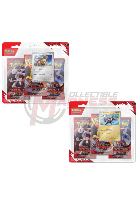 Pokemon - TCG - Destined Rivals Three Pack Booster Blister