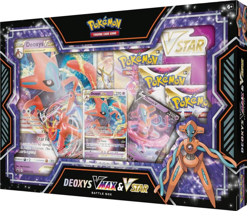 Pokemon - TCG - Deoxys/Zeraora VMAX & VSTAR Battle Box