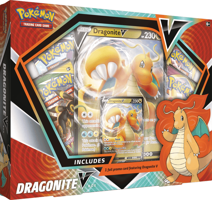Pokemon - TCG - Dragonite V or Hoopa V Box
