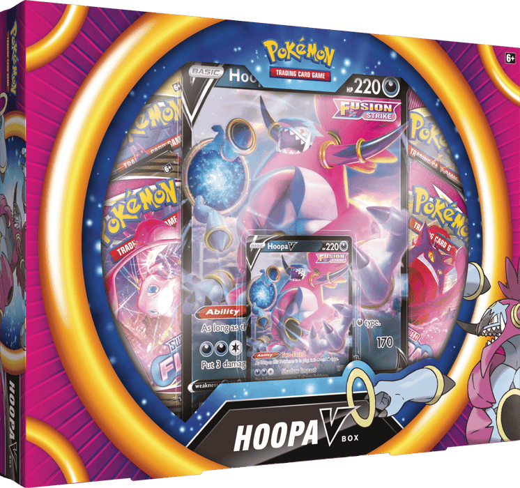 Pokemon - TCG - Dragonite V or Hoopa V Box