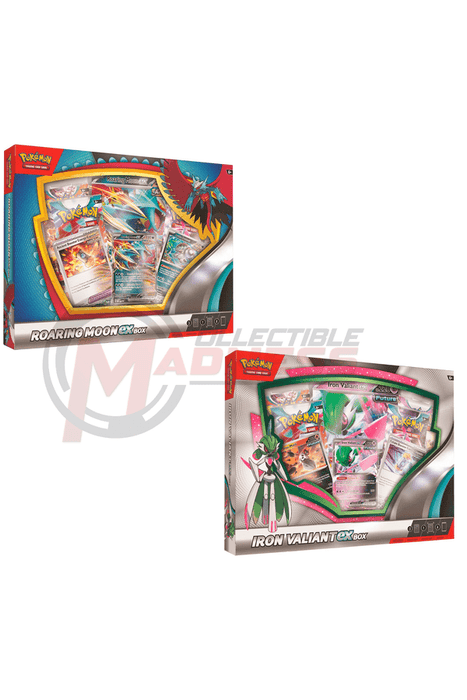 Pokemon - TCG - Roaring Moon/ Iron Valiant ex Box