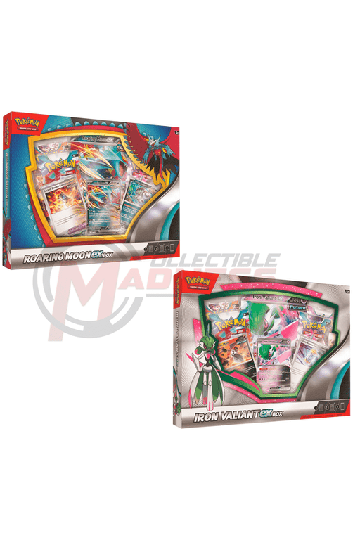Pokemon - TCG - Roaring Moon/ Iron Valiant ex Box