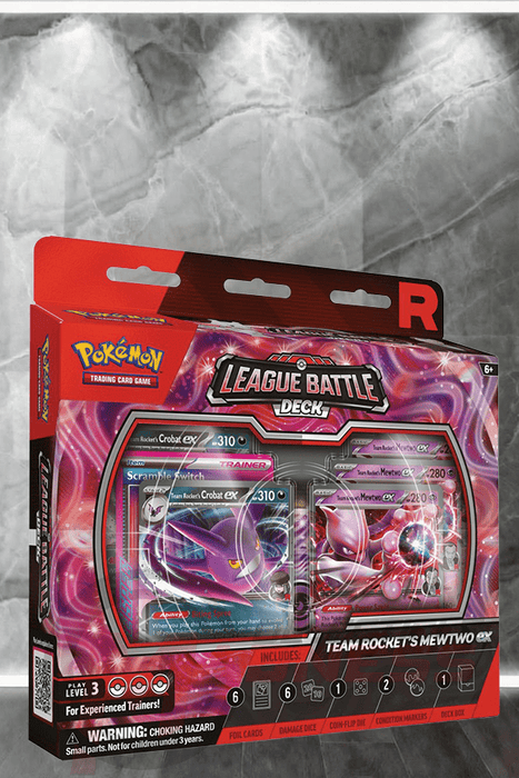 Pokemon - TCG - Team Rocket’s Mewtwo ex League Battle Deck