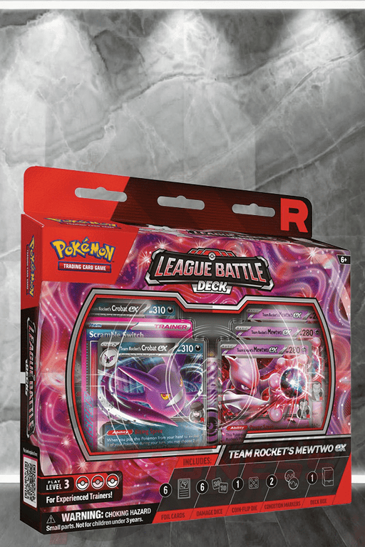 Pokemon - TCG - Team Rocket’s Mewtwo ex League Battle Deck