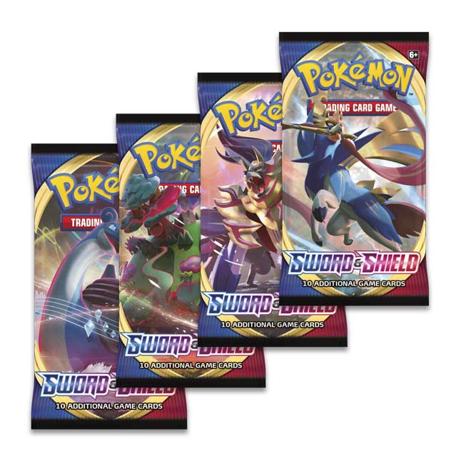 Pokemon - TCG - Sword & Shield Base Set Booster Pack Options