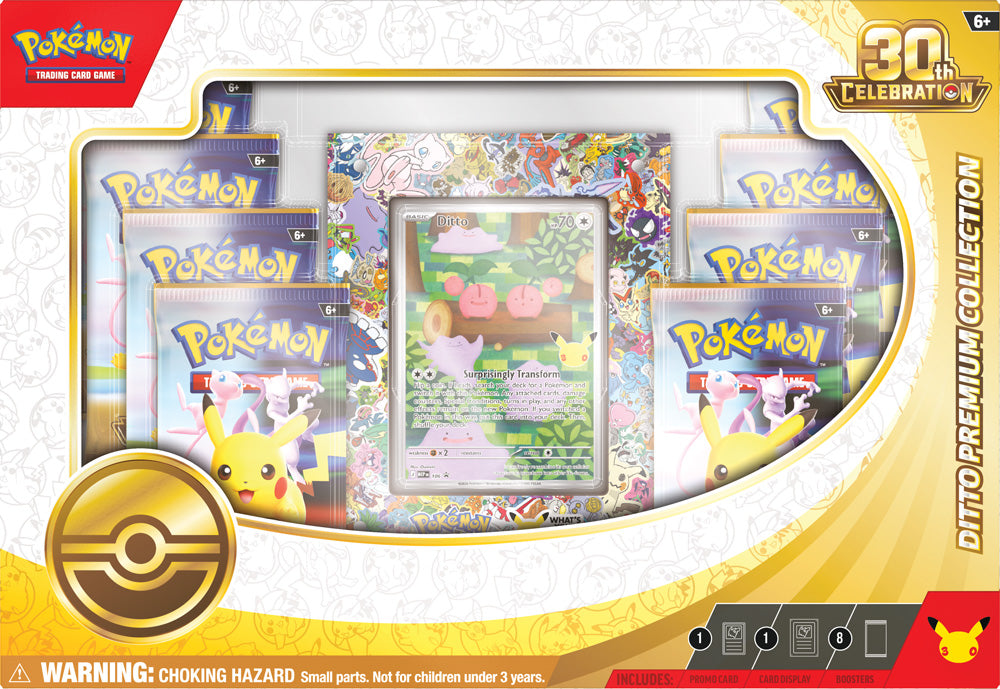 Pokemon - TCG - 30th Celebration Ditto Play Once