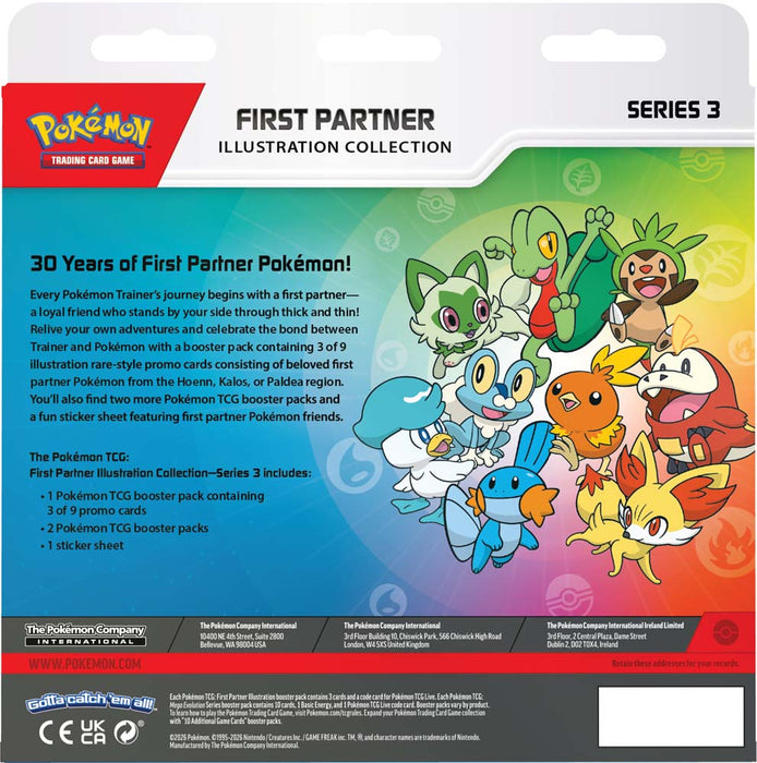 Pokemon - TCG - First Partner Illustration Collection—Series 3