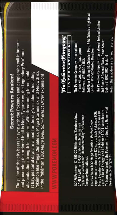 Pokemon - TCG - Perfect Order Booster Bundle