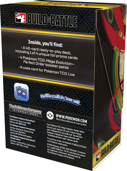 Pokemon - TCG - Perfect Order Build & Battle Box