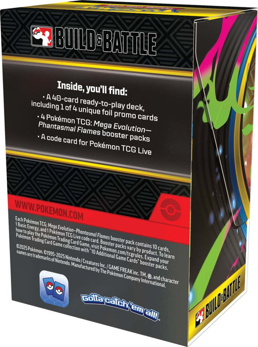 Pokemon - TCG - Phantasmal Flames Build & Battle Box