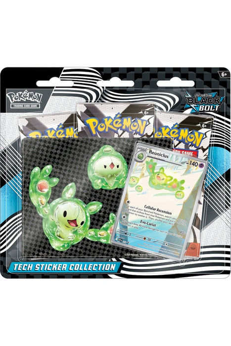 Pokemon - TCG - Black Bolt Tech Sticker Collection