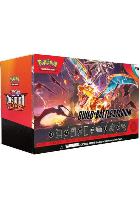 Pokemon - TCG - Obsidian Flames Build & Battle Stadium