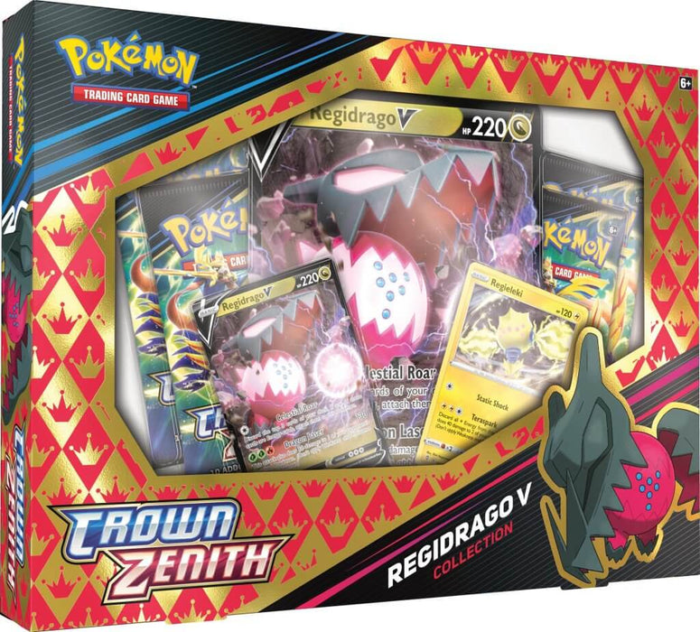 Pokemon - TCG - Crown Zenith Regidrago/Regieleki V Box
