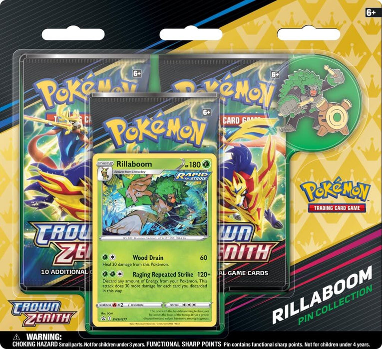 Pokemon - TCG - Crown Zenith Pin Blister