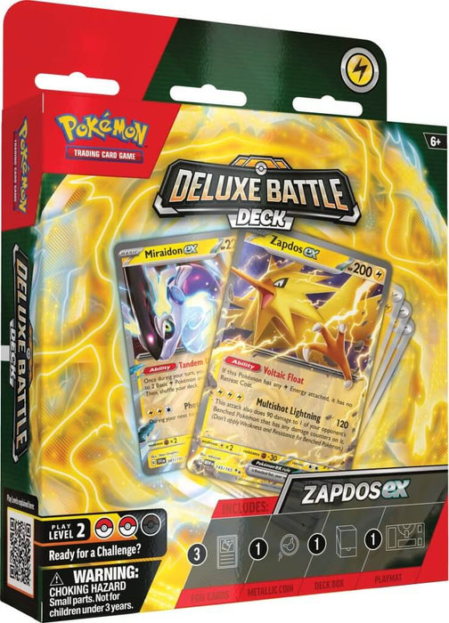 Pokemon - TCG - Ninetales ex & Zapdos ex Deluxe Battle Deck