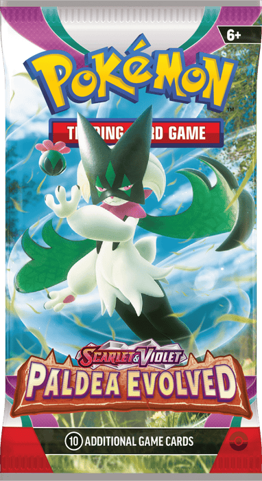 Pokemon - TCG - Paldea Evolved Booster Pack Options