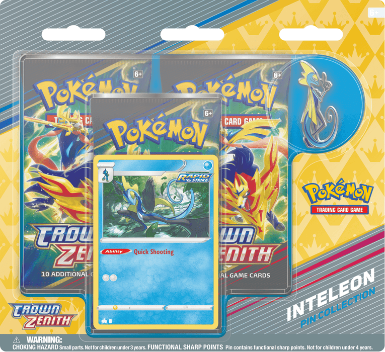 Pokemon - TCG - Crown Zenith Pin Blister