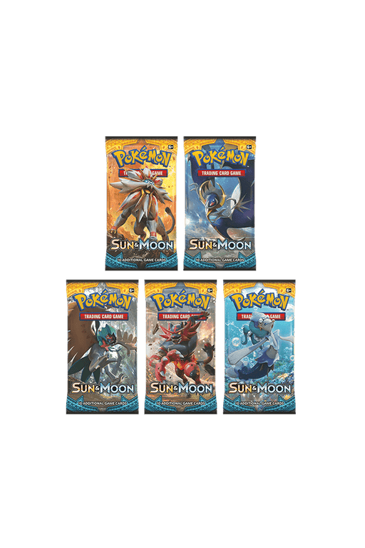 Pokemon - TCG - Sun & Moon Booster Pack Options
