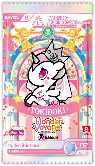 Kayou Tokidoki Wonder Voyage Play Once Trading Cards Roaming Edition Foil Booster Box - Series 2