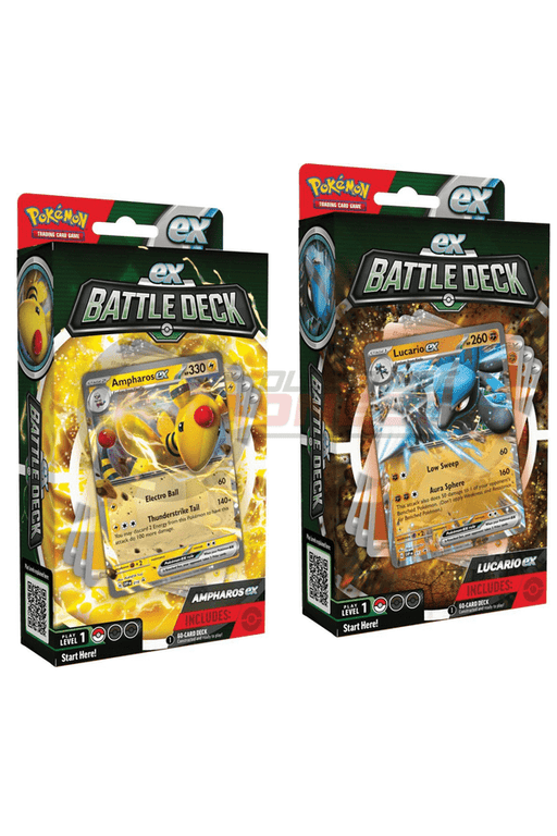 Pokemon - TCG - V Battle Deck Ampharos & Lucario