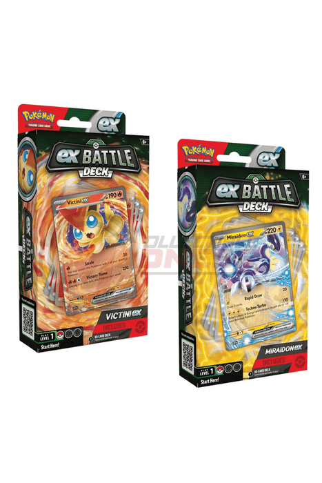 Pokemon - TCG - Victini & Miraidon ex Battle Deck