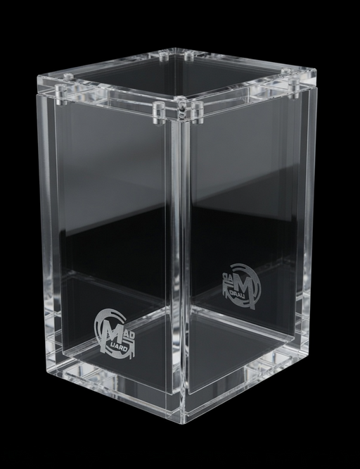 Play Once Booster Bundle Acrylic Case | Magnetic Lid & Stackable | Tall