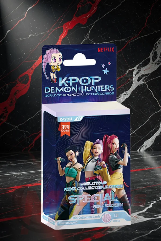 K-Pop Demon Hunters Play Once Trading Cards Special Mini Edition