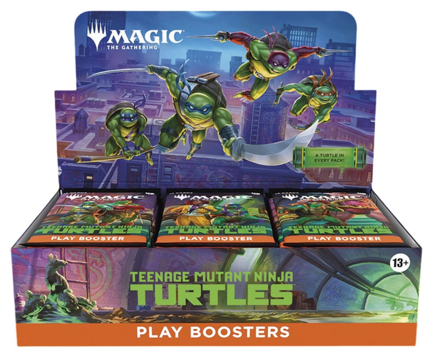 Magic the Gathering Teenage Mutant Ninja Turtles Play Once Booster Box